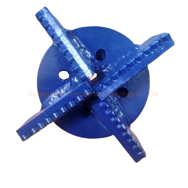 PDC долото для бурения скважин, 3 лопасти, алмазное