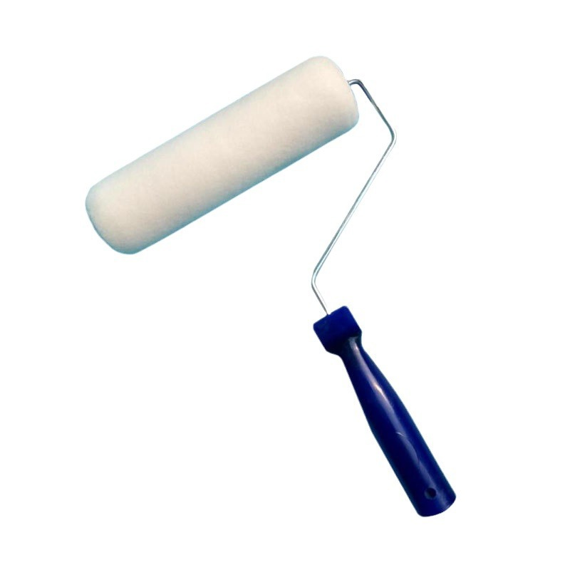 Fine and Short Bristle Roller Brush Latex Paint Fine Bristle 9-Inch