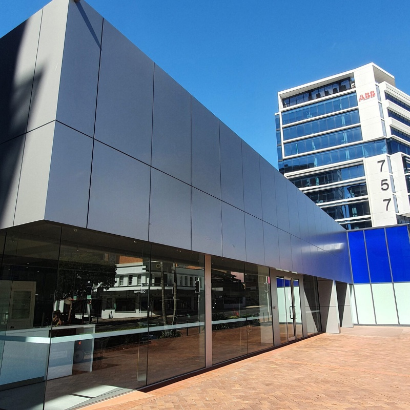 Gquality Certificate Aluminium Composite Panel Aluminum Curtain Wall Decoration