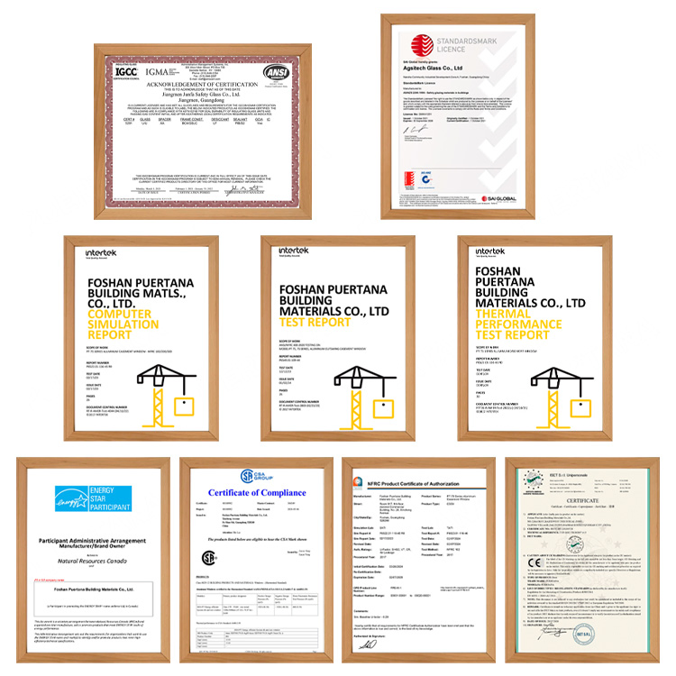 Oak Solid Wood Front Pivot Entry for Luxury House Use