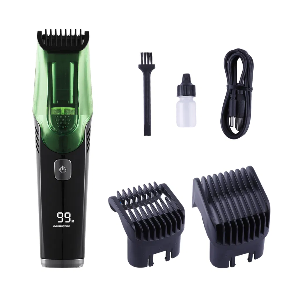 Mens Beard Electric Groin & Body Balls Trimmer Professional Cordless Vacuum Hair Trimmer