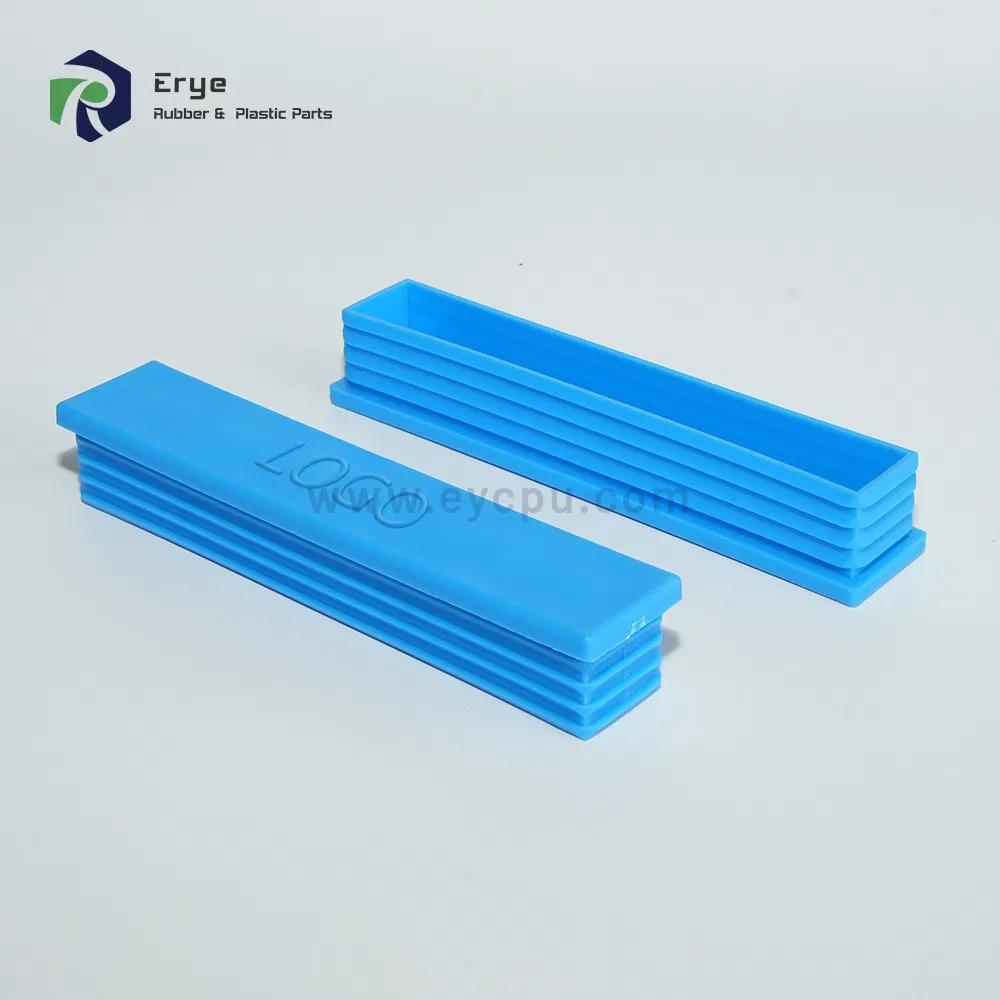 Customized Non-Standard Sizes Wear Resistant Plastic PVC HDPE End Cap Plastic Round/Square/Rectangle Pipe End Caps