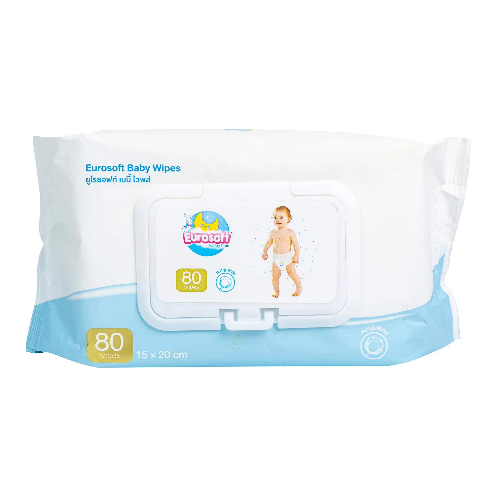 Premium Thick and Soft Baby Wipes with Aloe Vera and Vitamin E Enriched