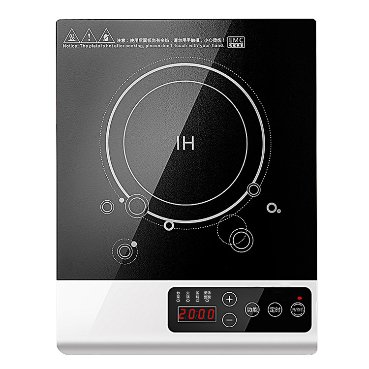 Touch-Controlled Microcrystal Panel Multifunction Electric Home Appliance Induction Stove Cooktop Cooker