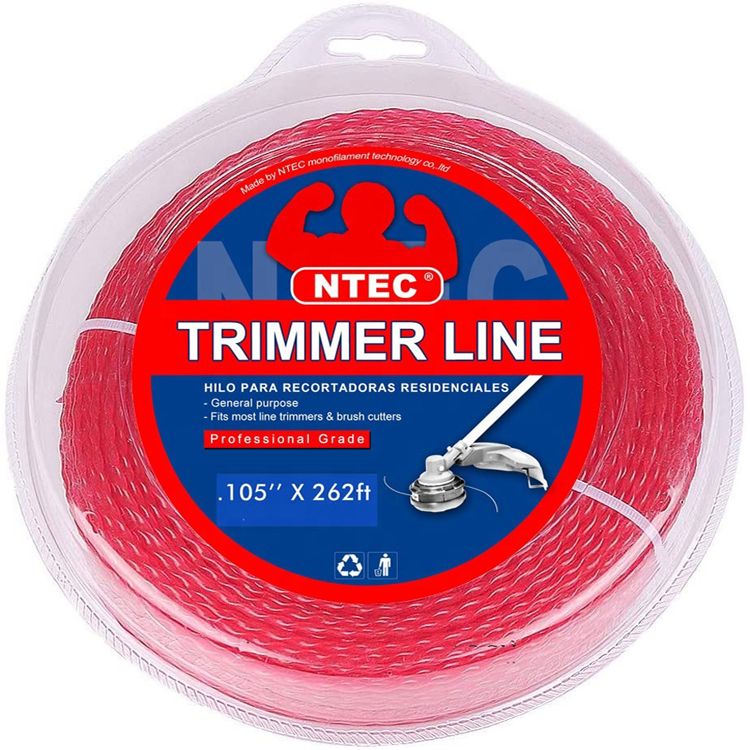 3.0mm 50m/Blister Brush Cutters Nylon Trimmer Line for Over Grown Grass