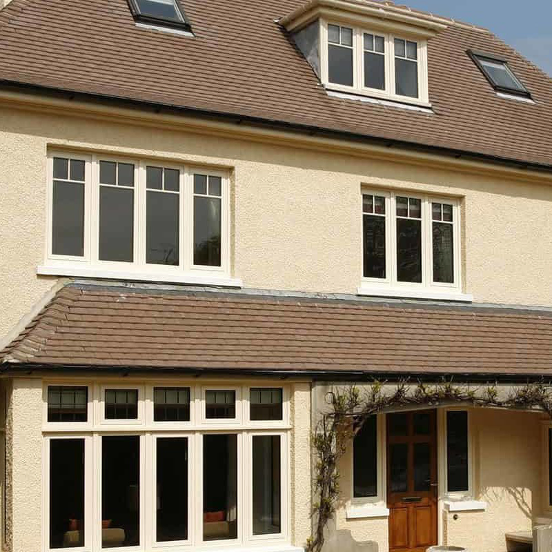 Commercial Metal Window and Aluminum-Clad-Windows Application with PVC Window China and Wooden Window Casement Window