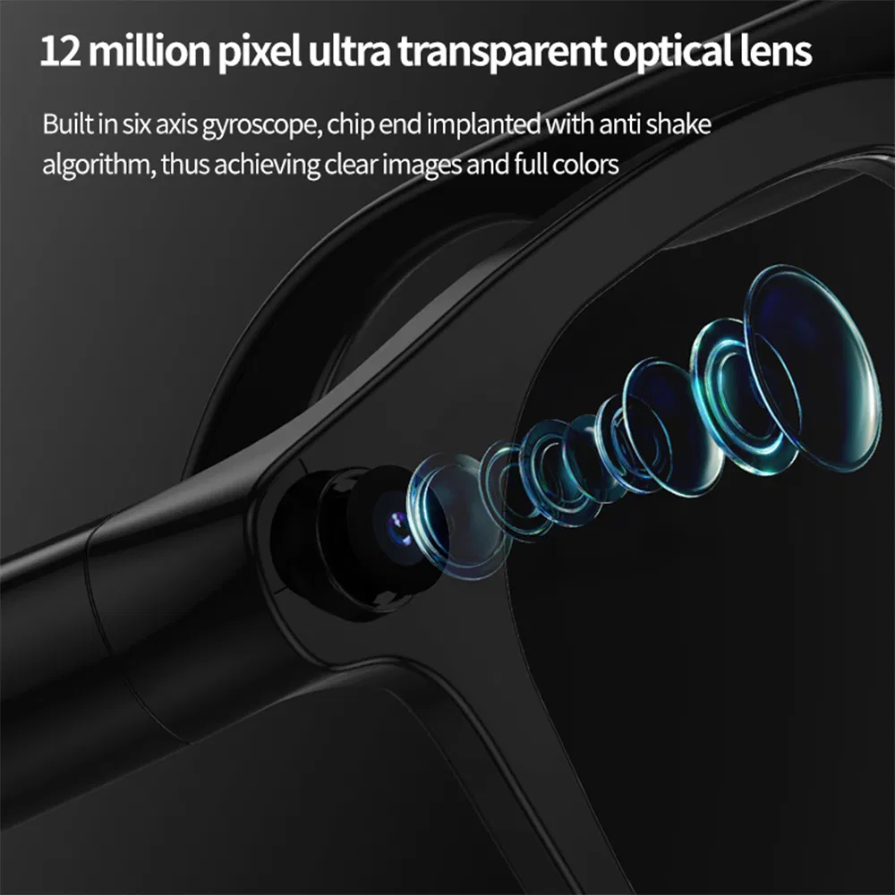 Умные очки EG08 с ИИ, камерой 12 МП и переводом