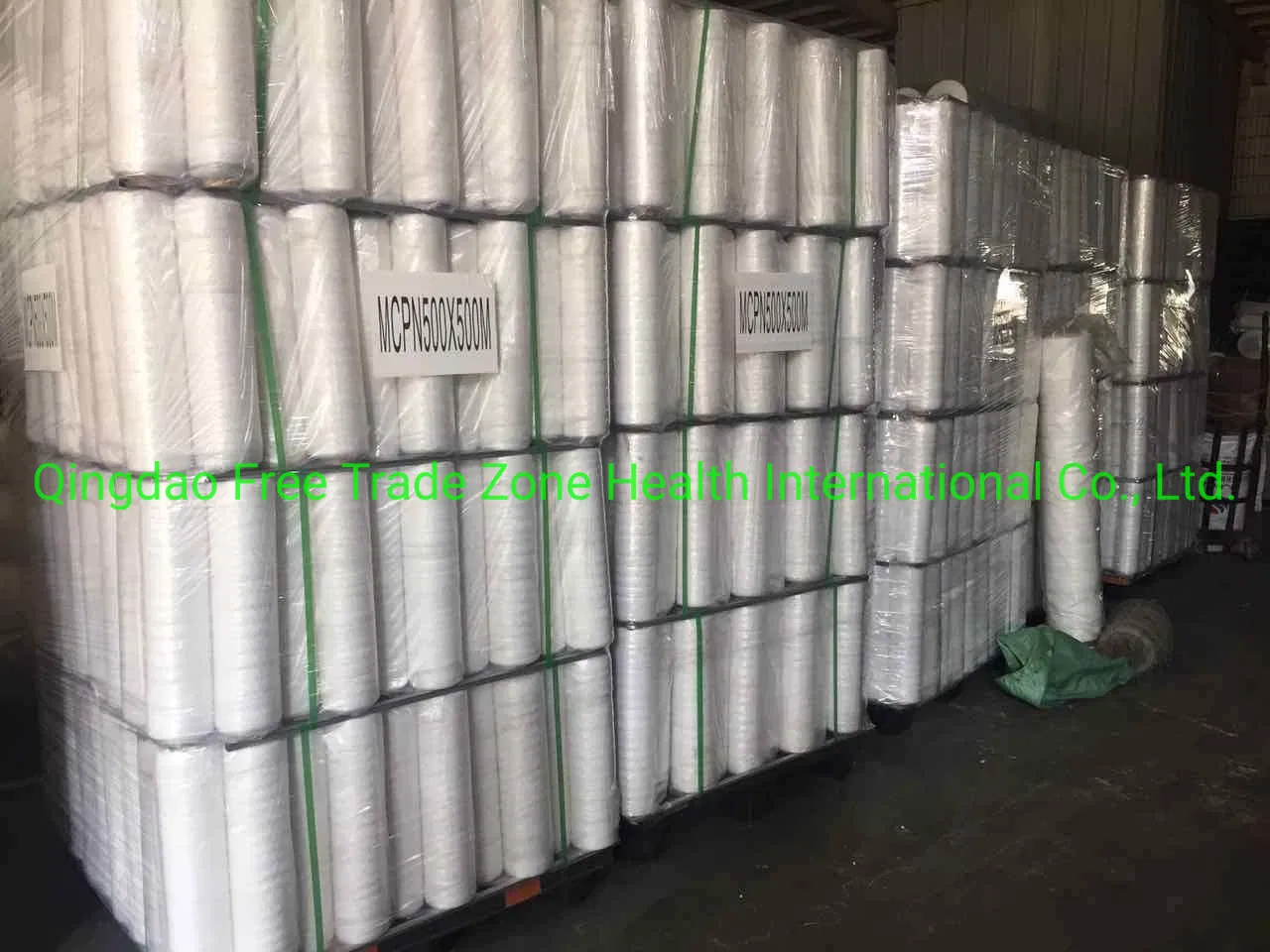 Premium White Elastic Pallet Wrap Netting for Secure Shipping