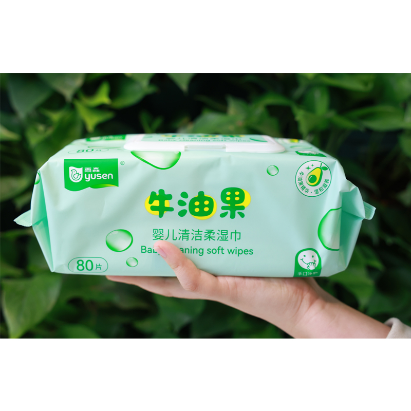 Wholesale Organic Wipes for Baby High Quality Spunlaced Nonwoven Cleaning Baby Wet Wipes