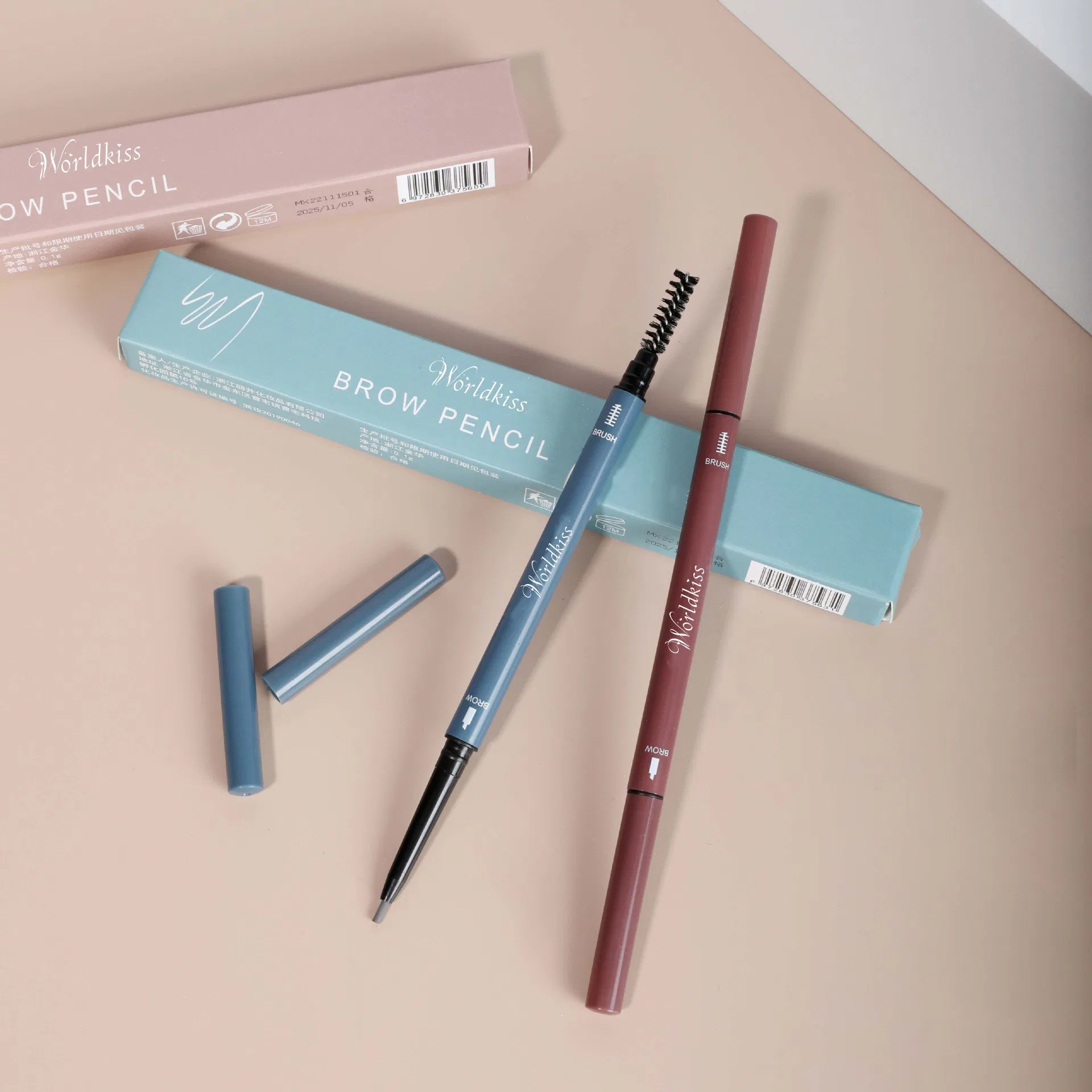Quick-Drying Flake-Free Long-Lasting Smudge-Proof Eyebrow Pencil
