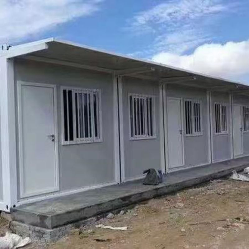 Modular Prefab Prefabricated Container House Office Glass Wall Customize Prefab House with CE ISO Certification