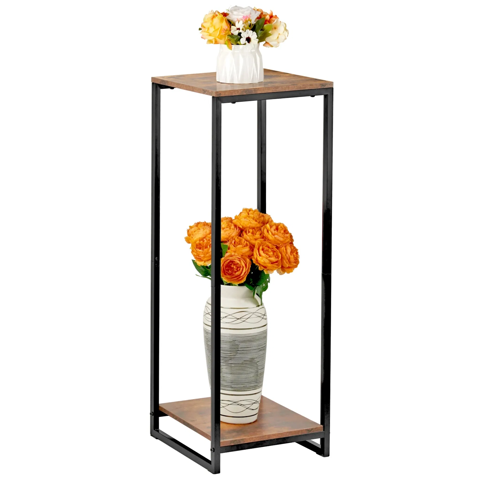 Tall Plant Shelf Easy to Install Rust-Proof Indoor Display Plant Stand