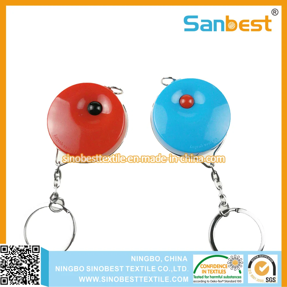 Soft Plastic Measuring Tape with Button