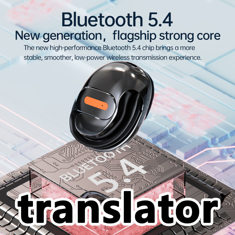 T09 Sport Headphones Translate Wireless Earphones Translator Earbuds