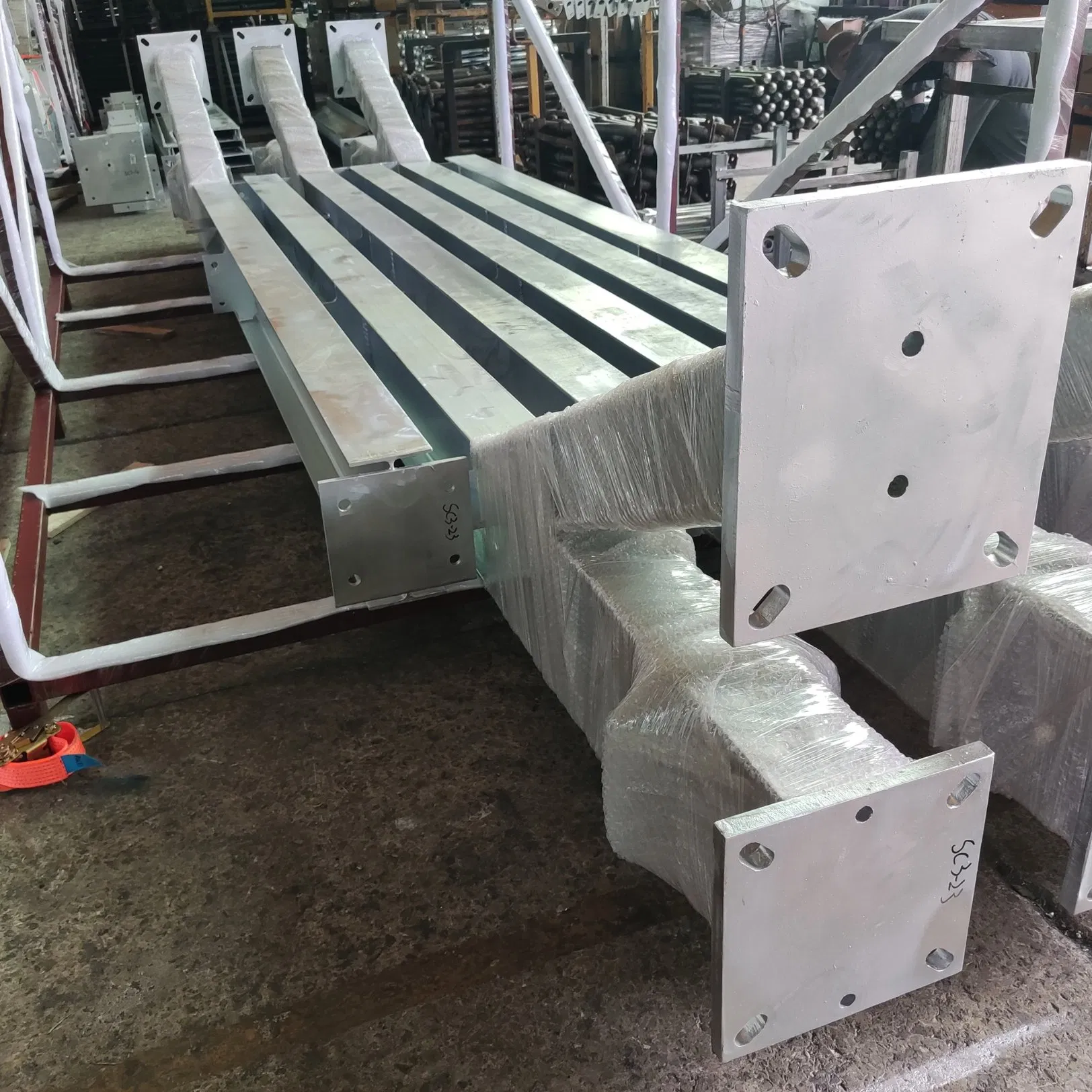 Jimu's Fabrication for Carbon Steel Bar Grating Mesh Grid Light Steel Structures