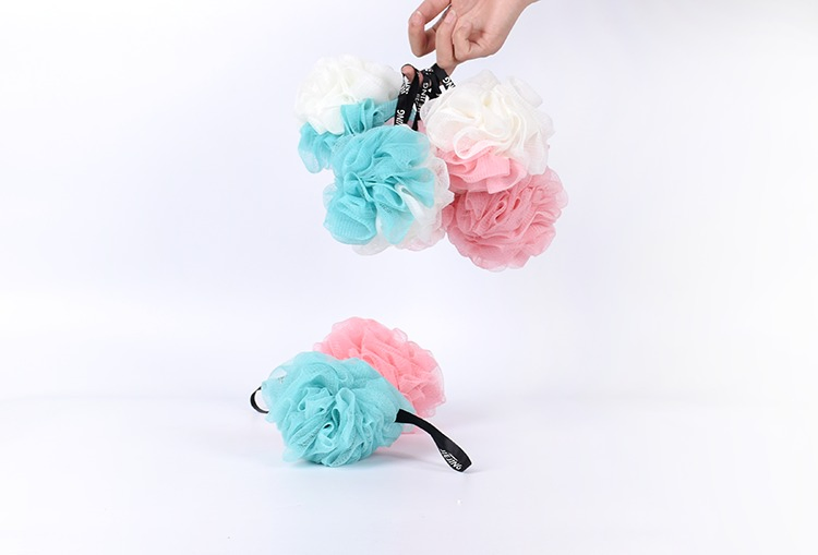 High Quality Raw Materials of Bath Shower Puff Flower
