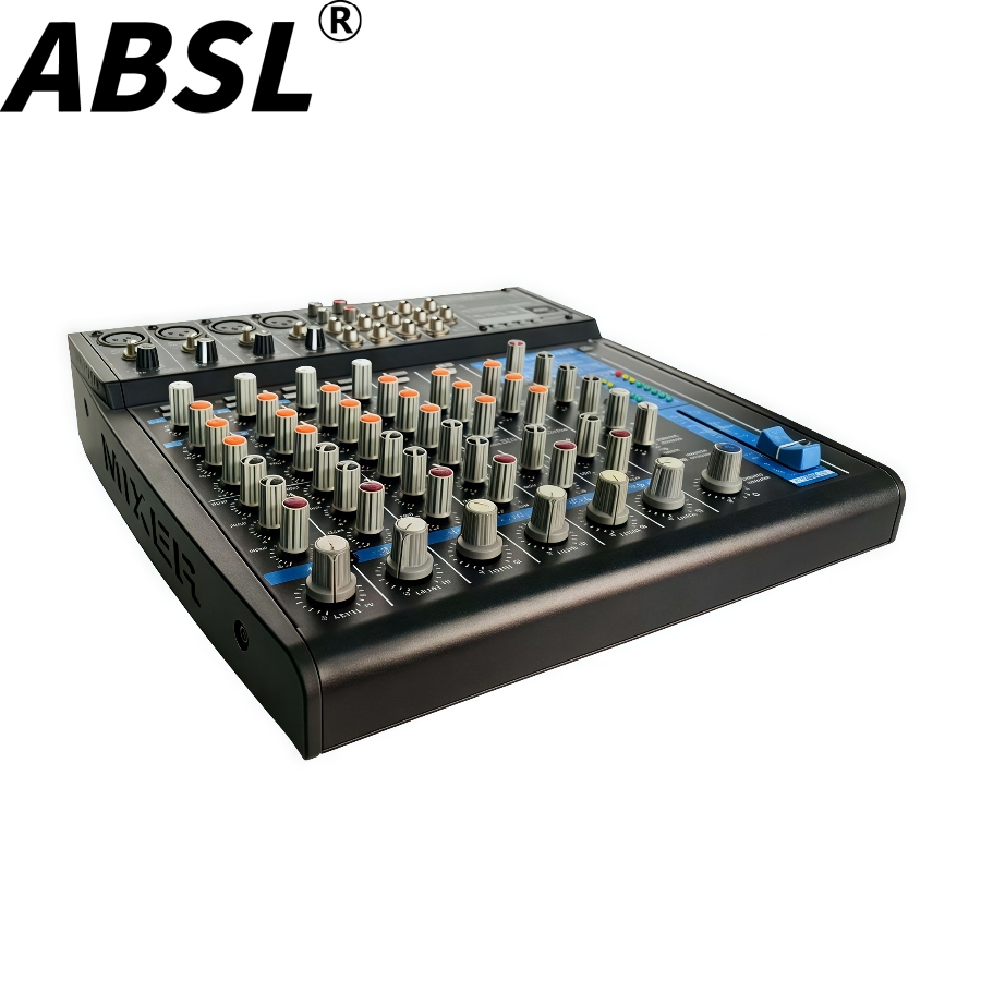 Профессиональный DJ-микшер 8 каналов с DSP эффектами