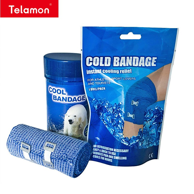 CE ISO Ice Cold Bandage for Instant Injuries Care Medical Consumables