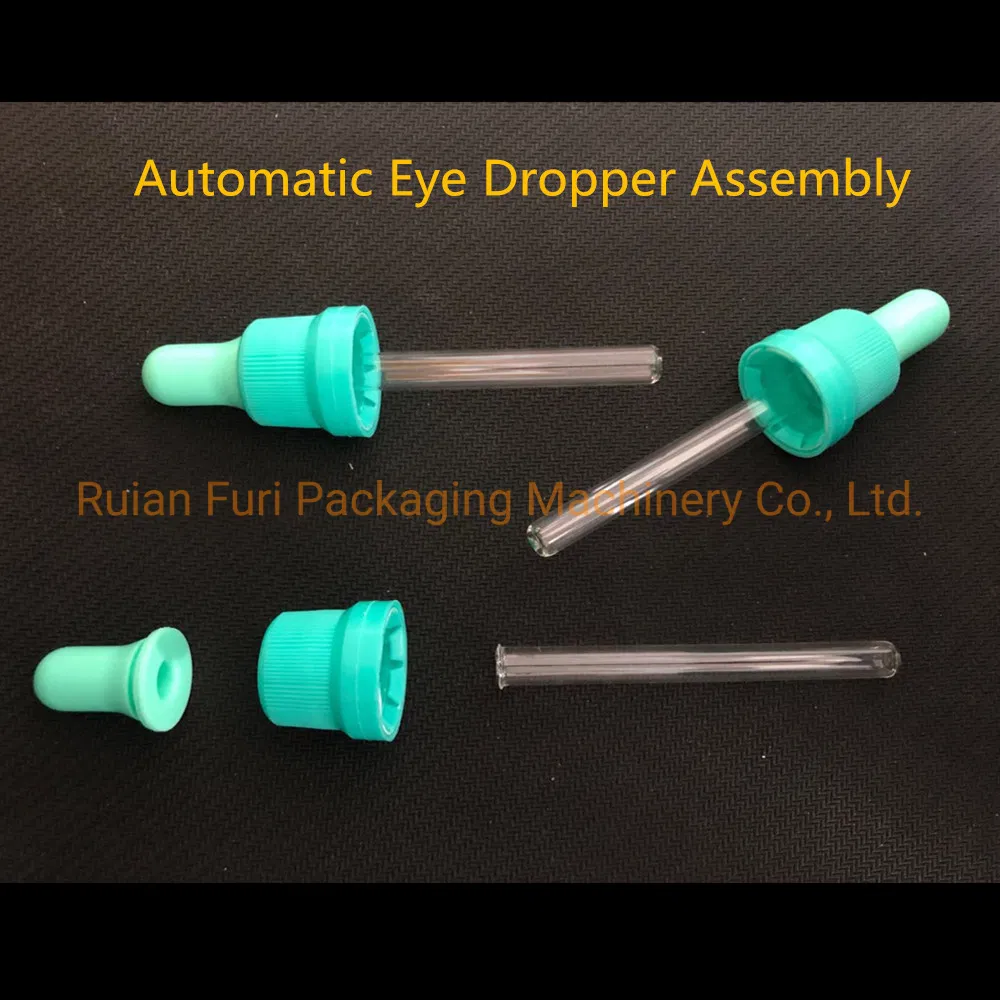 Essential Oil Glass Dropper Cap Reagent Pipette Bottle Eye Dropper Assembly Machine