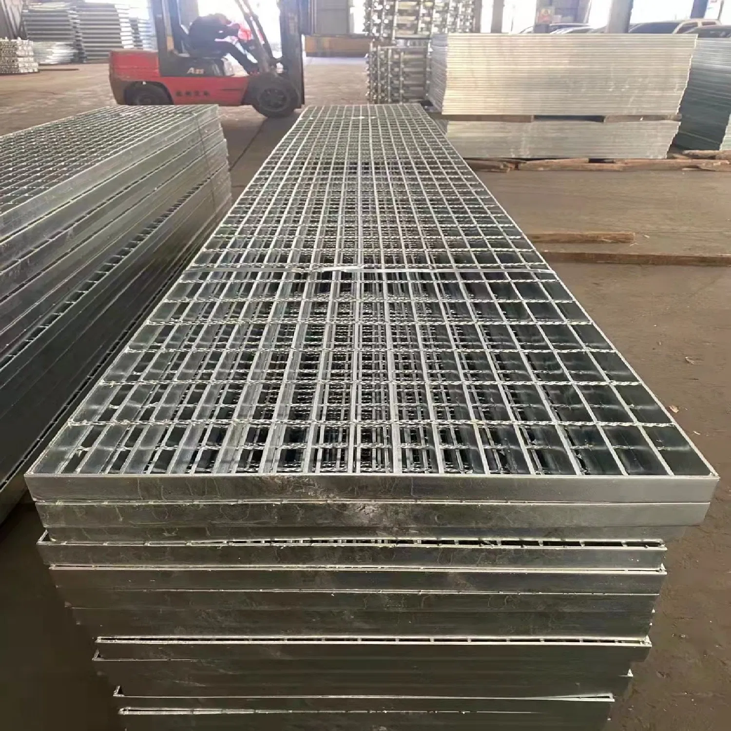 Slotted Surface Fiberglass Reinforced Plastic Anti-Slip Steel Grating FRP Grating Floor Grating Bar Grating