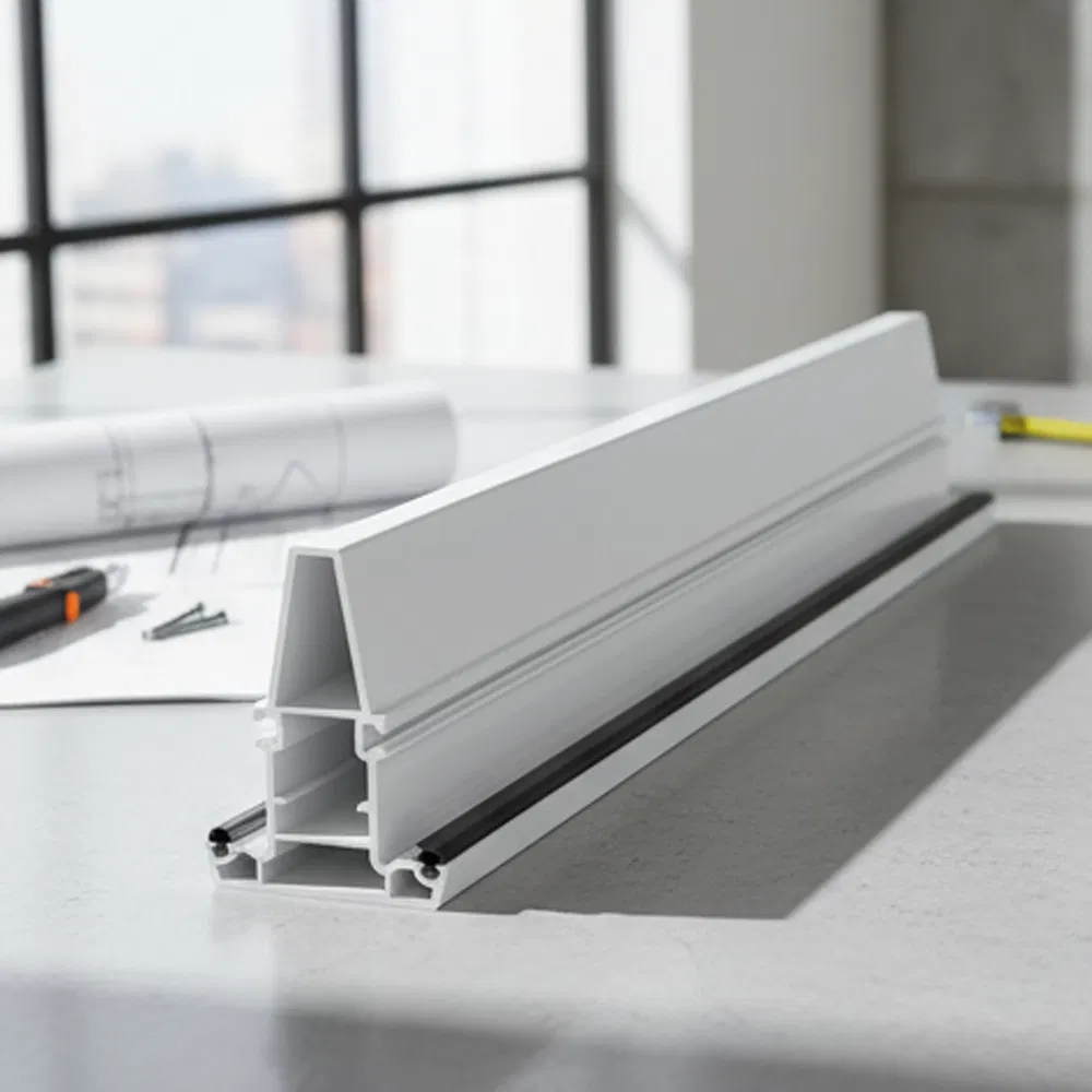 Customizable UPVC Profiles Multi-Cavity PVC Profile for Plastic Window Frames