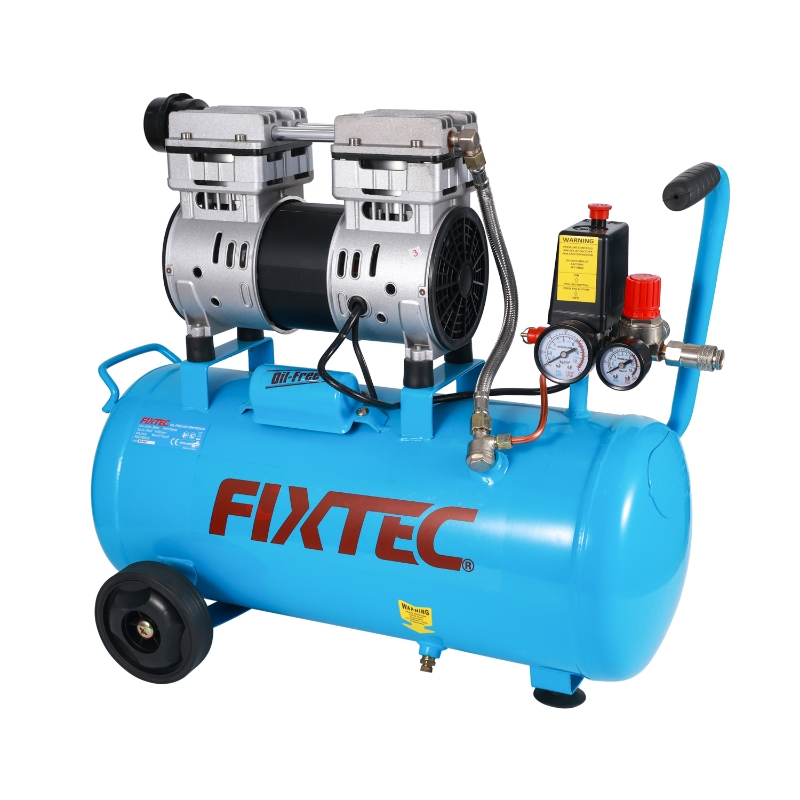 Поршневой компрессор Fixtec 10л 550Вт безмасляный