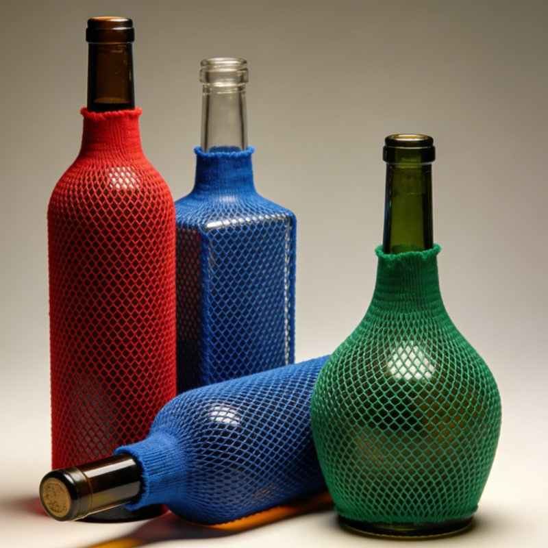 Durable Protective Netting for Bottles - Ideal for Shipping