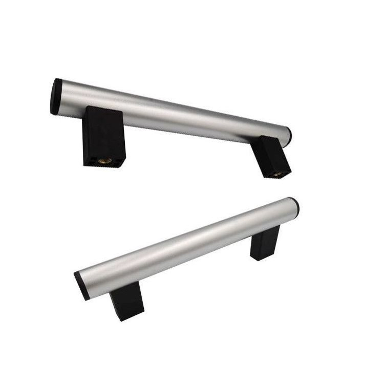 Sliver Aluminum Alloy Pull Handle Industrial Door Handle