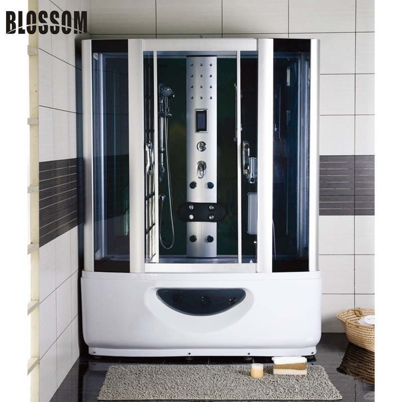 Bathroom Glass Comptuterized Cabin House Enclosure Steam Shower with Ozone