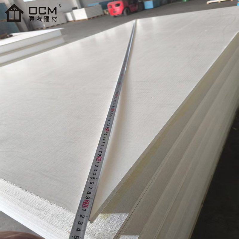 Durable Prefabricated MGO Insulation Board for Industrial Warehouse Sandwich Wall Panels