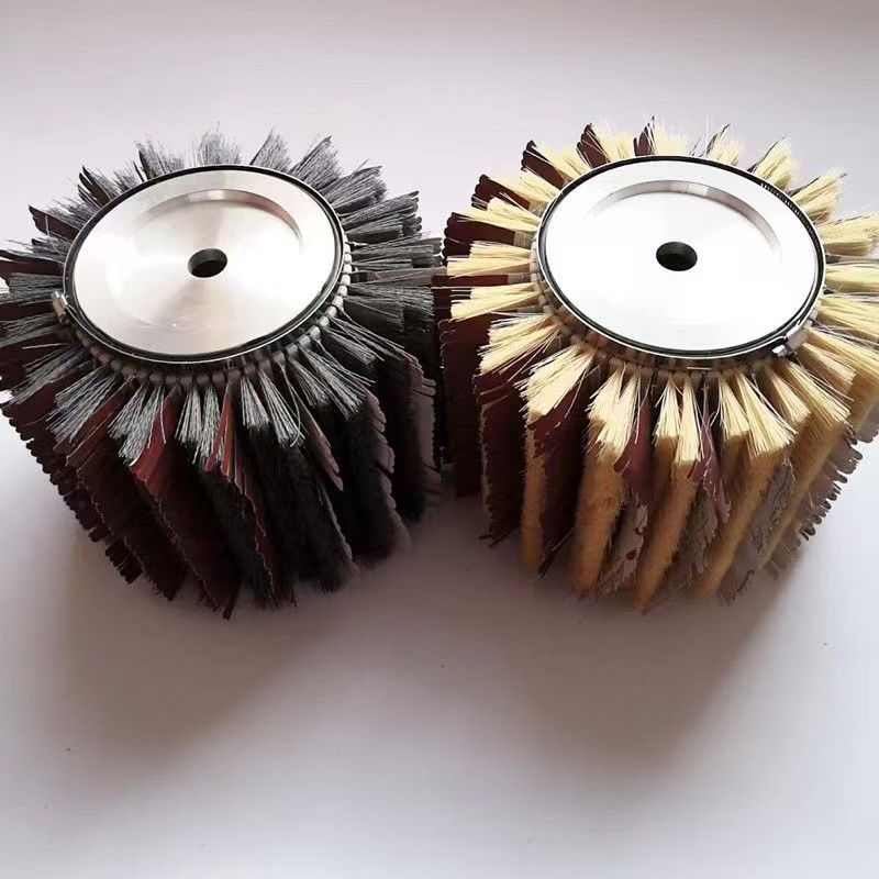 Sandpaper Sisal Roller Brush for Wood Furniture Polishing Sanding Sander Accessory Roller Brush