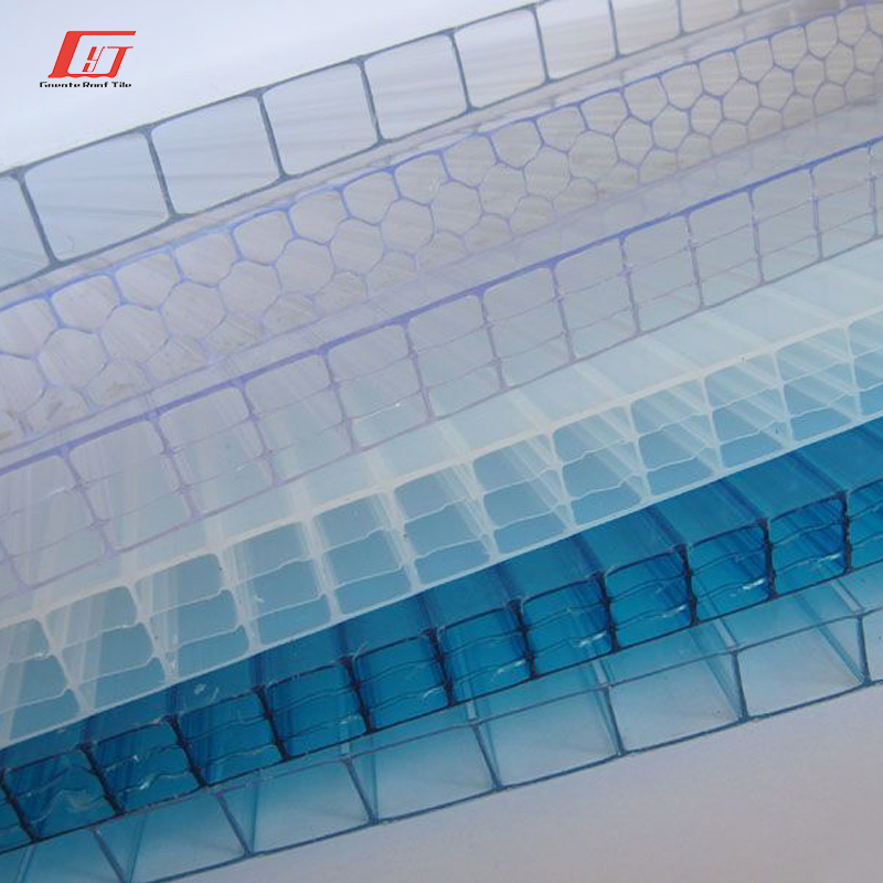 Marklon Polyglass Manufacturer Polycarbonate Plastic Hollow PC Sheet Used Car Shelter for Carport