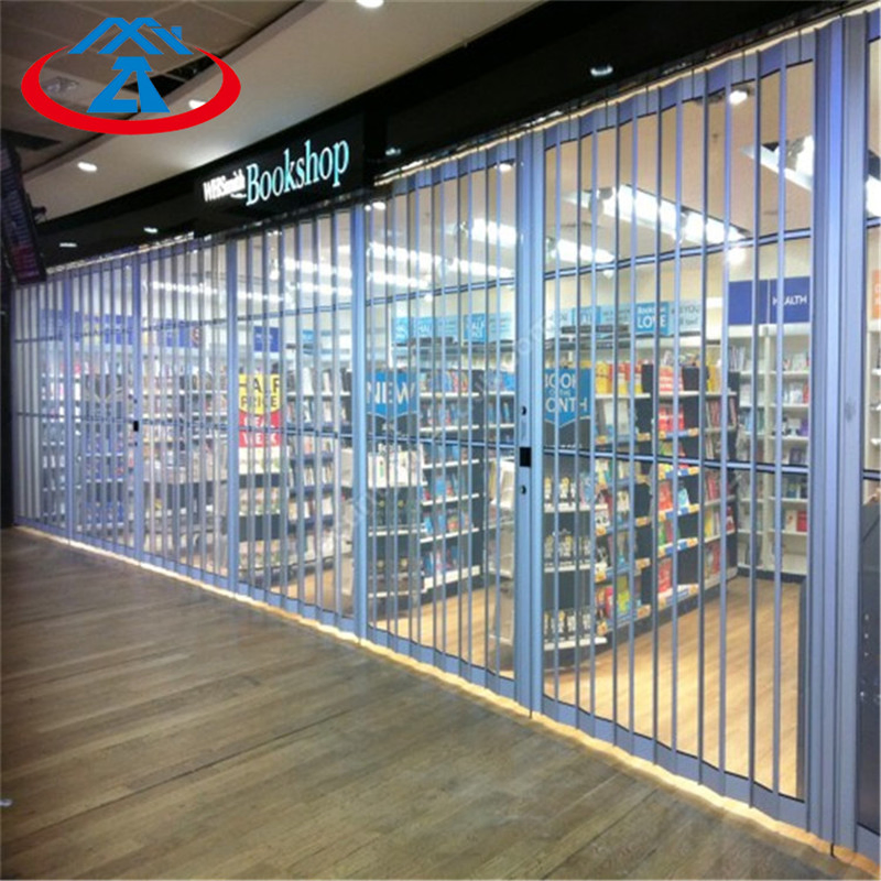 New Design Transparent Polycarbonate Crystal Folding Door