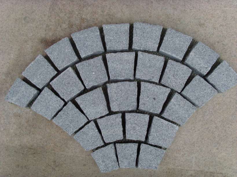 G602/G603/ Light Grey Granite Cubes/Paving Stone/Cobblestone/Tile Pebblestone Outdoor Externior Garden Decoration