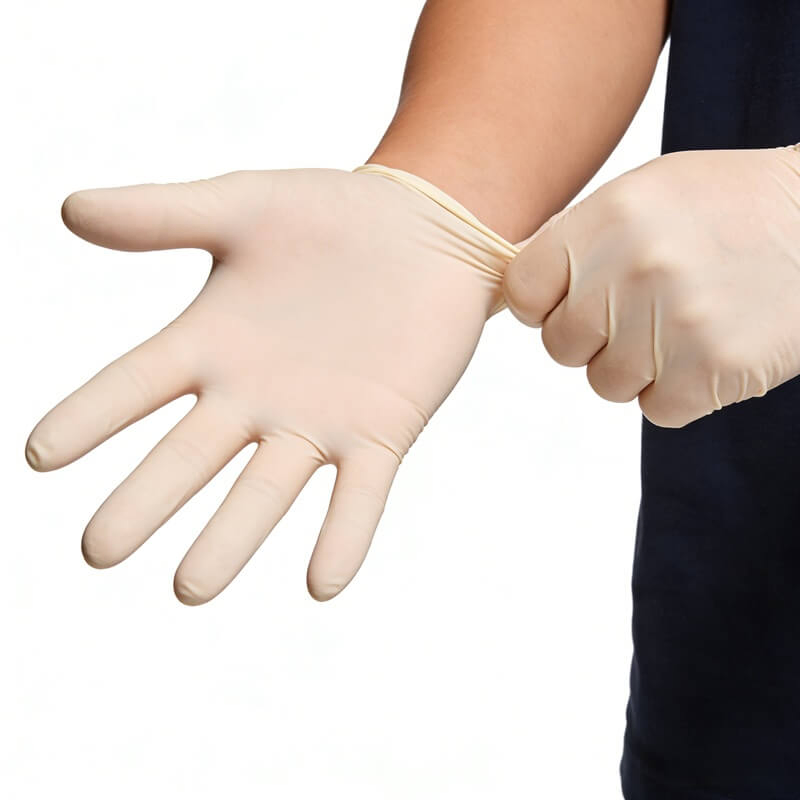 Food Grade Disposable Latex Gloves for Kitchen and Catering