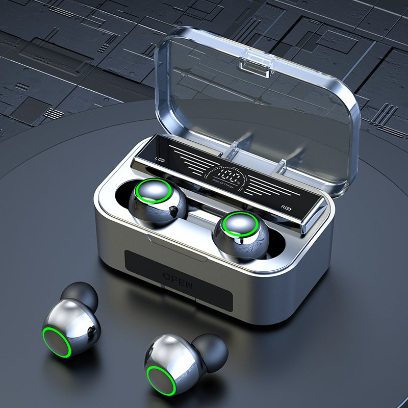 Наушники TWS Bluetooth 5.3 Hi-Fi Stereo с LED дисплеем
