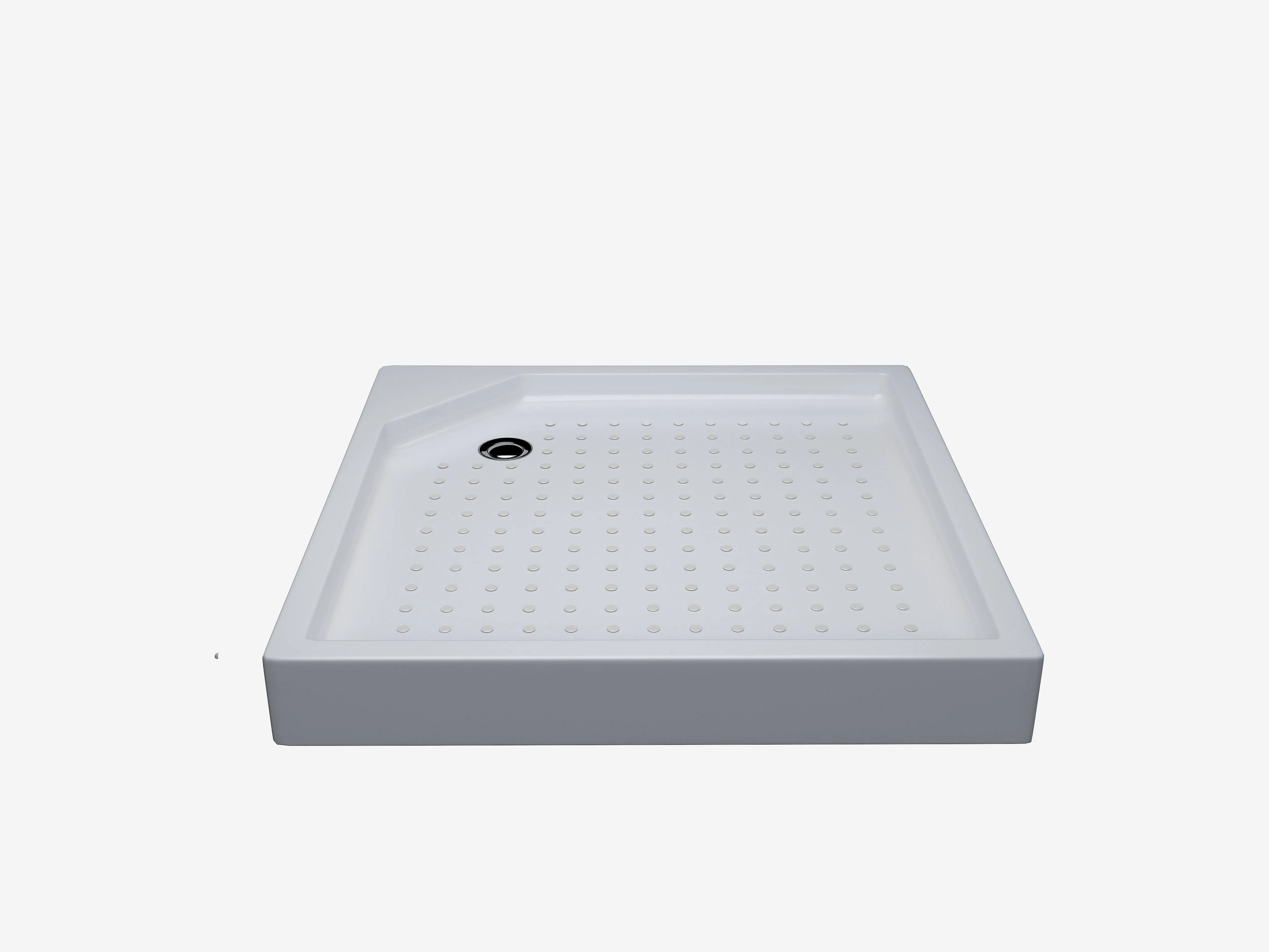 Shower Cabin with Stainless Steel Function Panel