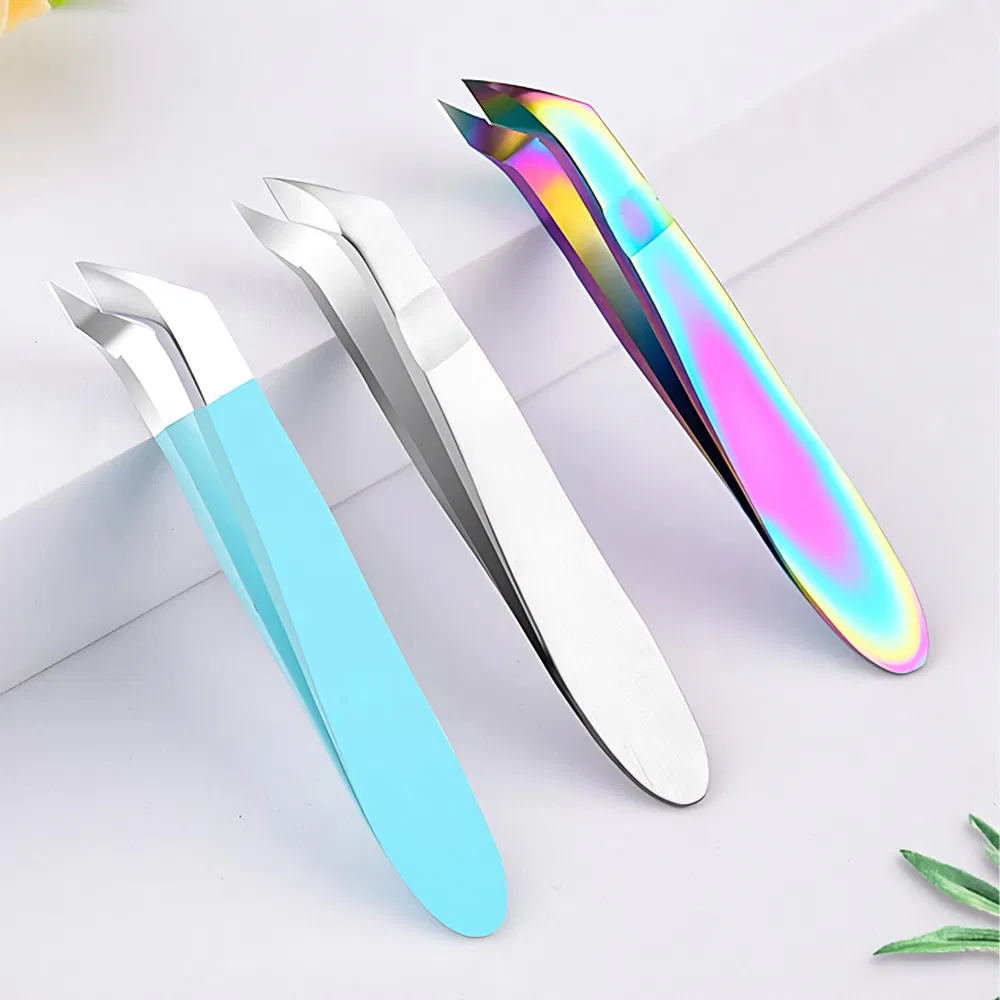 Pliers Cutter Nail Art Pedicure Tool Clipper Stainless Steel Cuticle Nipper Toenail Dead Skin Callus Remover