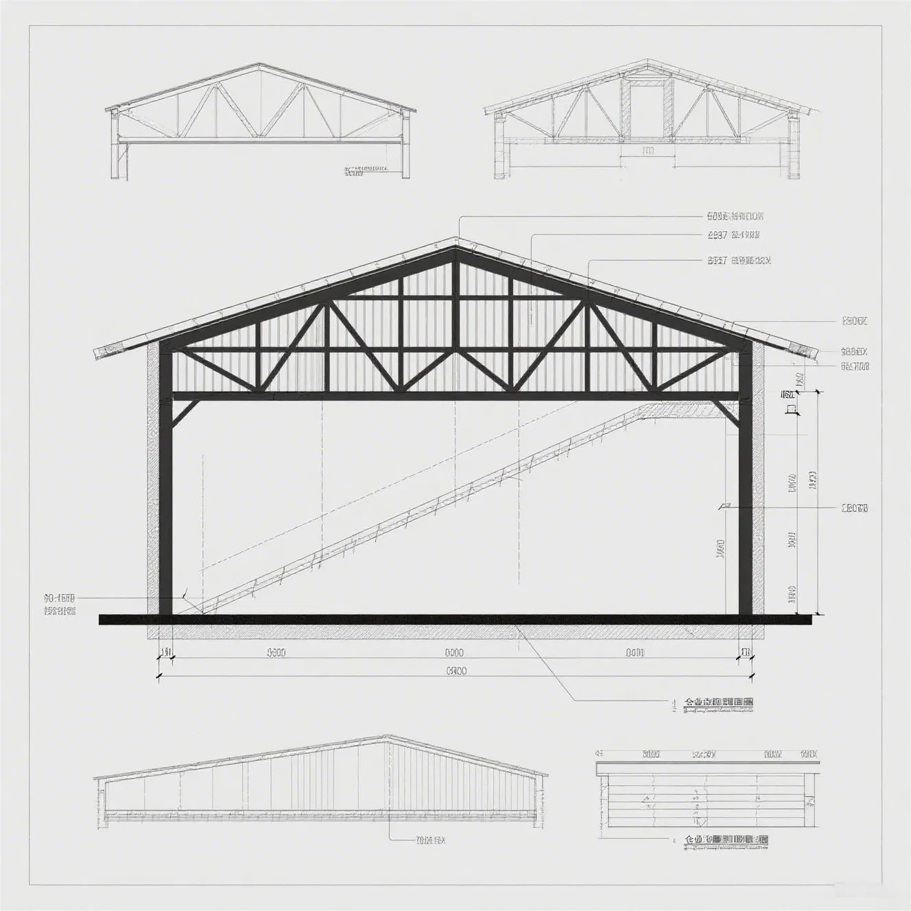 Customizable Heavy-Duty Steel Warehouse Designed for Extreme Weather Resilience