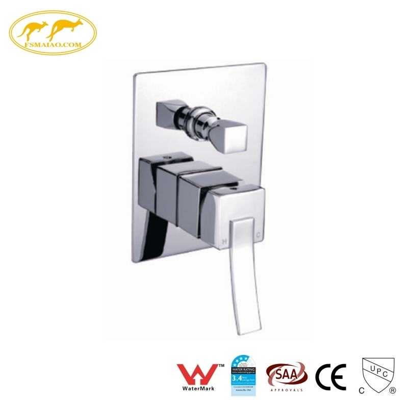 Thick panel Pressure-Balanced Valve After-Sales Support Shower Mixer with Diverter