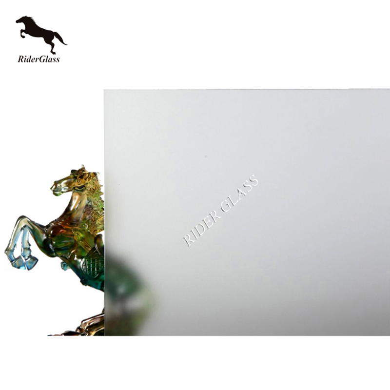Rider 6mm Sand Blasted China Glass