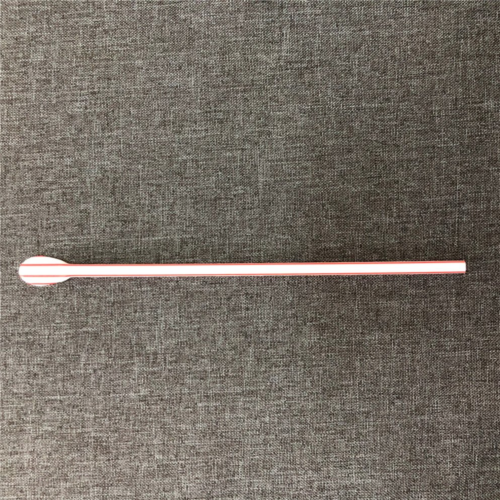Manufacture Wholesale Biodegradable Colorful Drinking PLA Spoon Straws for Home and Restaurant
