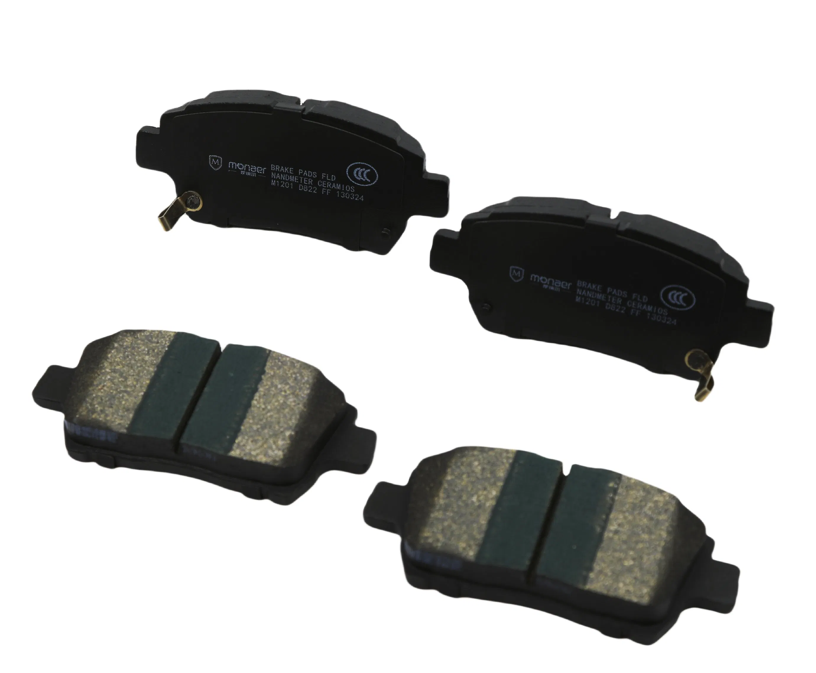 High Performance Monroe Brake Pads D822 Ceramic Front Disc Brake Pads for BYD/Toyota