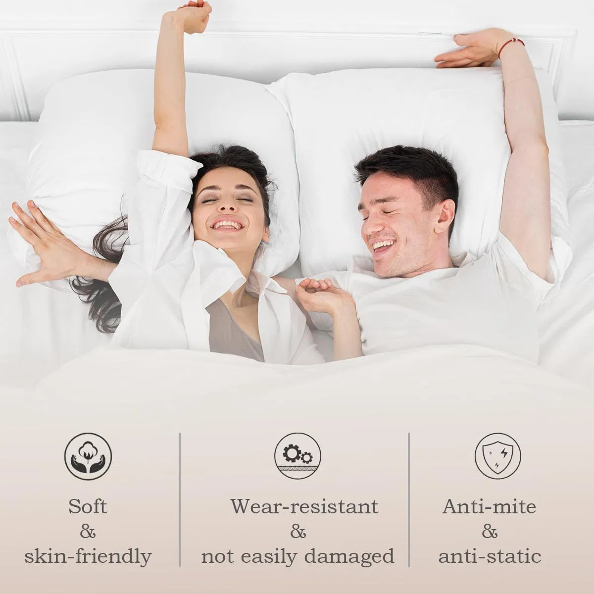 Grounding Fitted Sheet Silver Fiber Grounding Sheets Grounded Bed Sheet