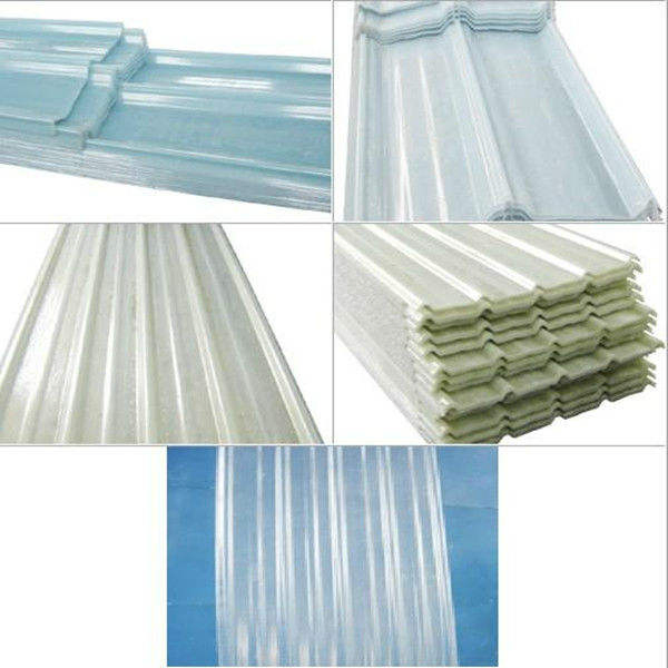 Customized Transparent Fiberglass FRP Roofing Sheets with Cutting Service High Strength &Corrosion Resistant