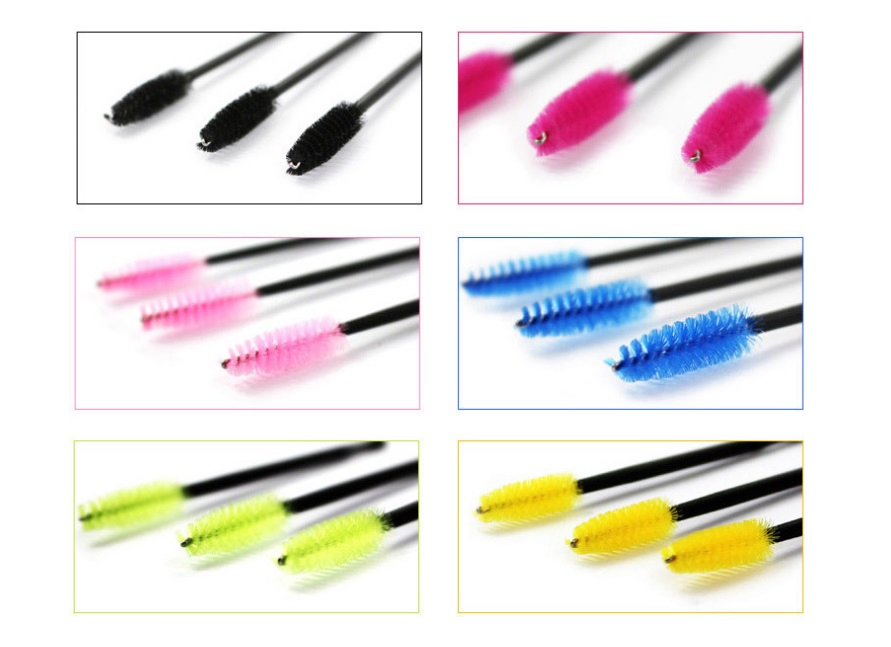 Makeup Nylon Mascara Wands and Micro Brush