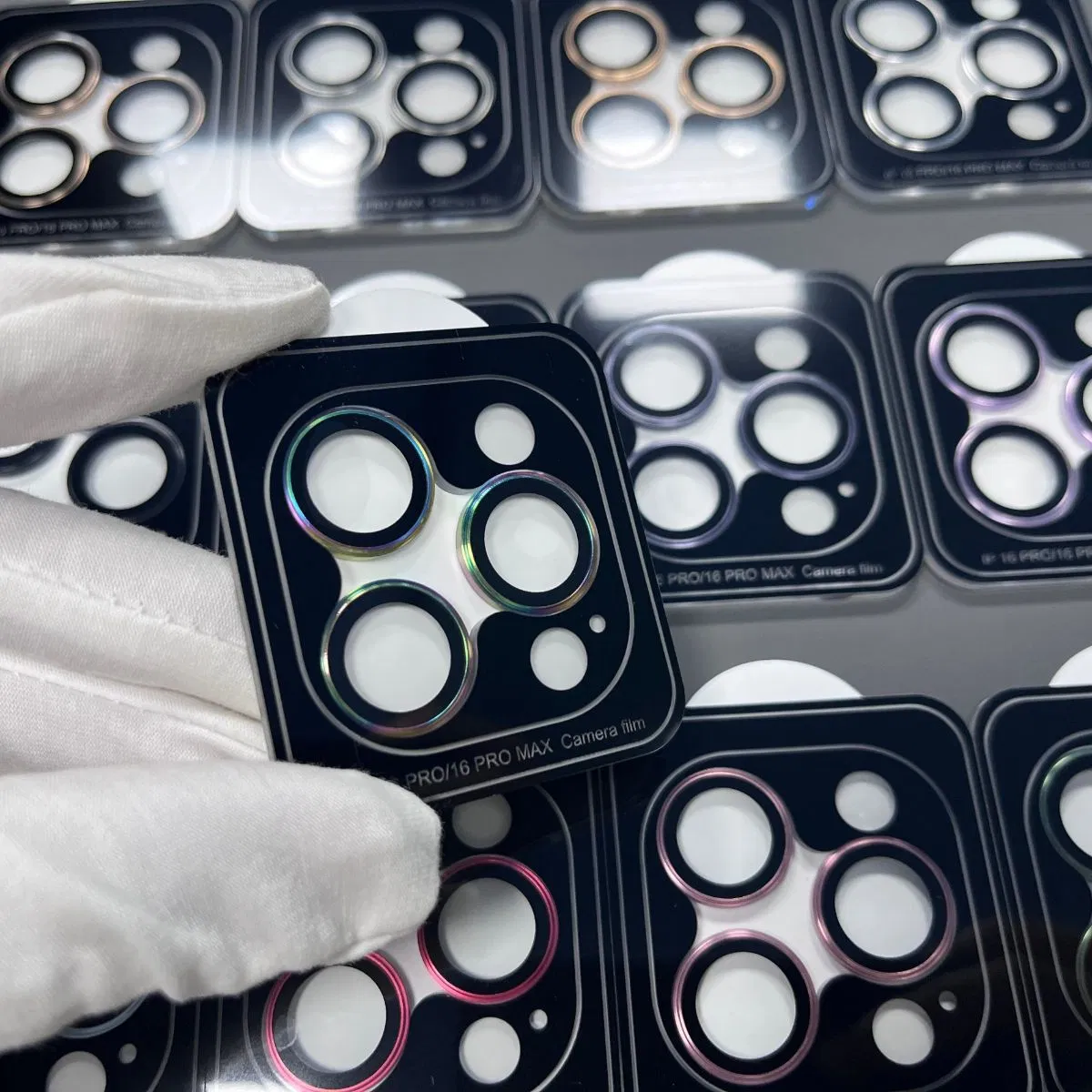 Защитное стекло для камеры iPhone 16 Pro