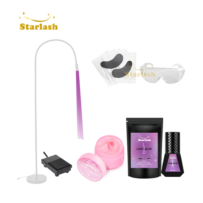 UV Lash Extension Set UV Glue Remover Lamp