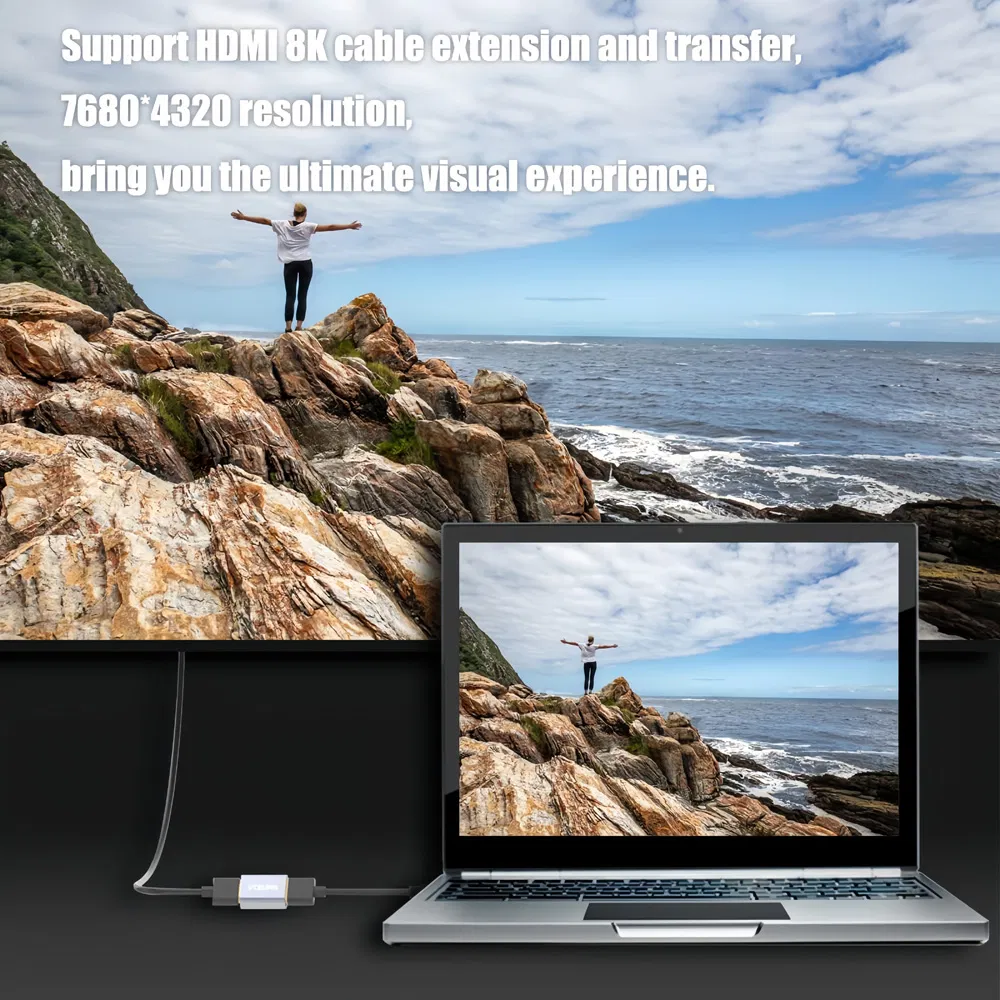 HDMI-коннектор 8K, переходник Female-Female HDMI 2.1