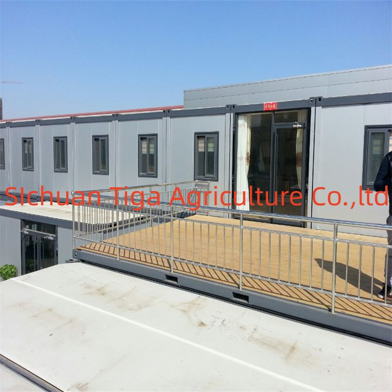 High Quality Two Bedroom Prefab Container House Garage Steel Structure Containers Office House